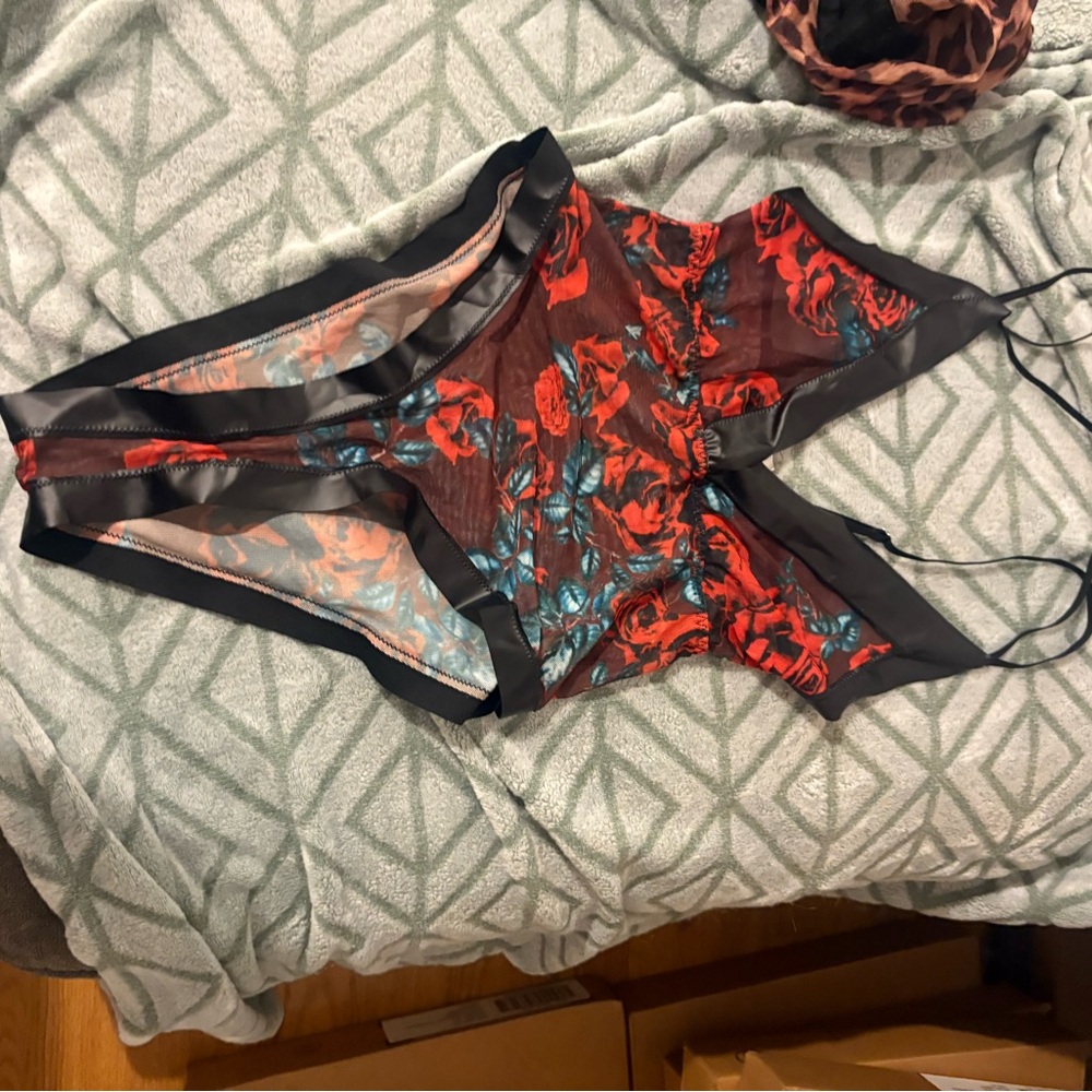 Floral Sheer Bodysuit